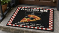 Ring Twice doormat - Place Food Here food delivery mat