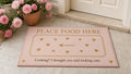 Looking Cute doormat - Place Food Here food delivery mat
